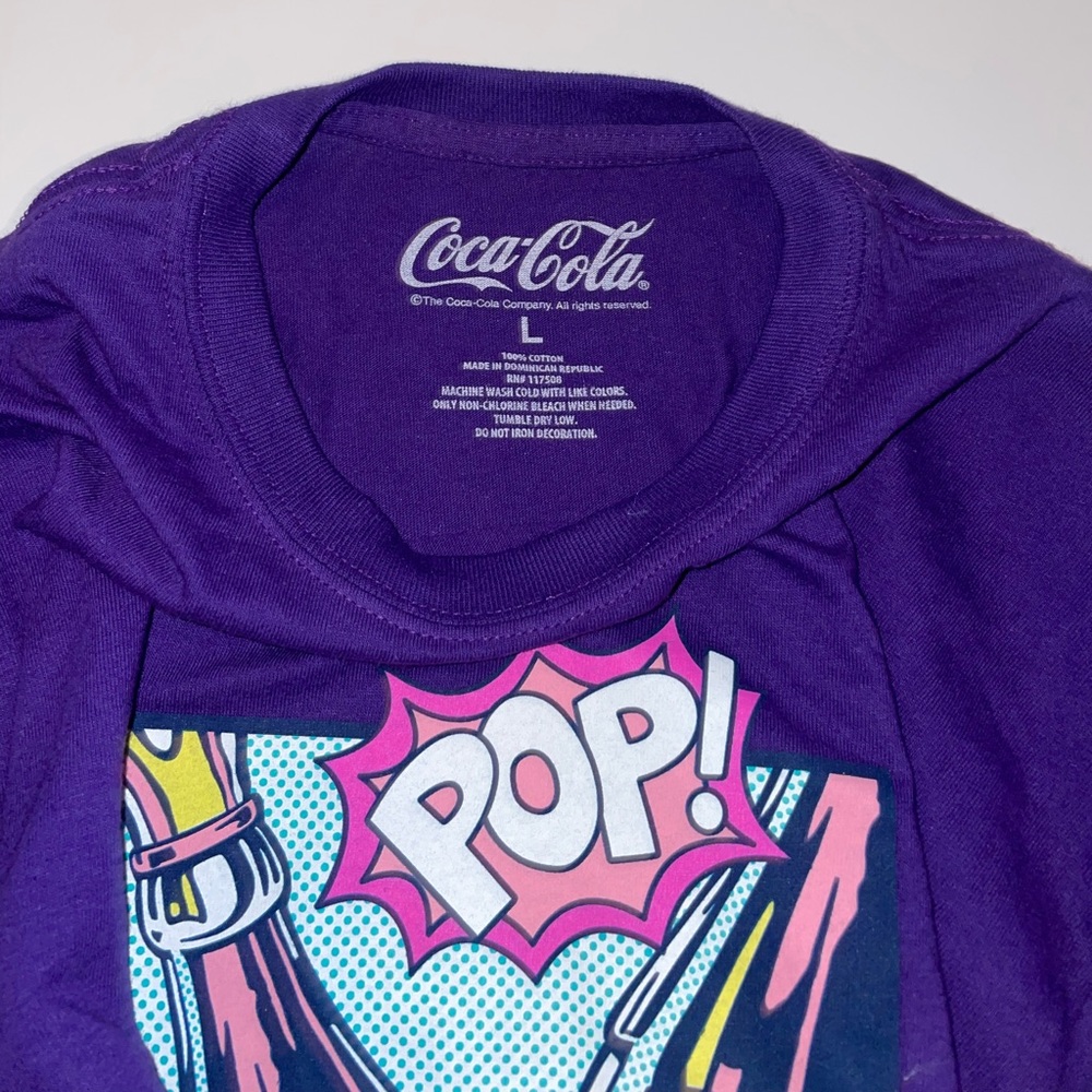 Coca Cola T-shirt vintage logo (Large)